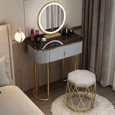 Nordic Dressing Table - Luxury Comfortable Storage Organizer