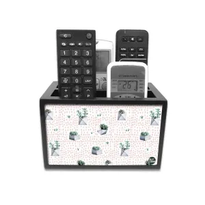 Organizer For TV AC Remotes -Cactus Pots