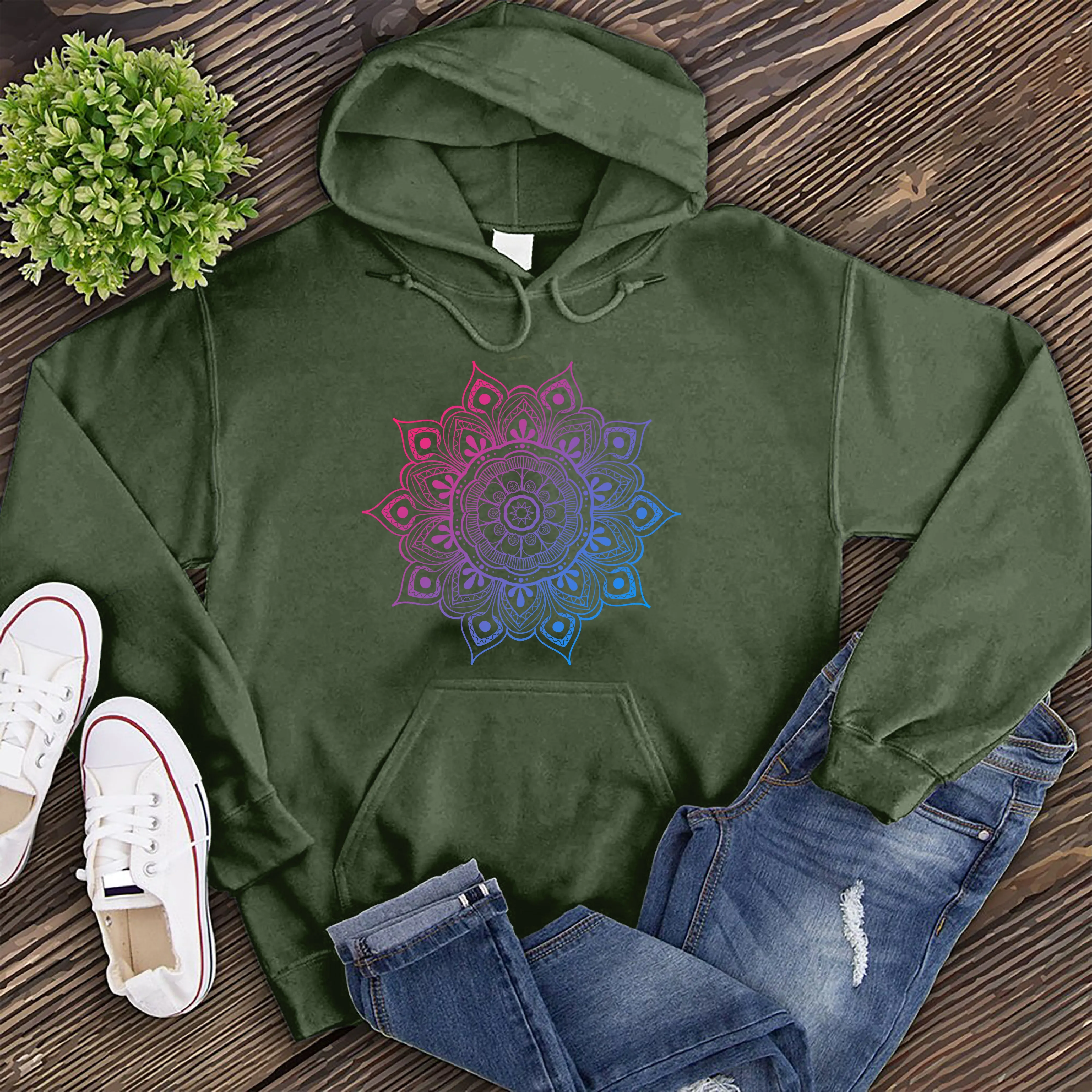 Ornamental Mandala Hoodie