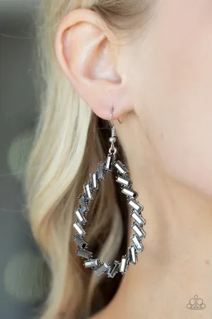 Paparazzi Earring ~ Striking RESPLENDENCE - Silver