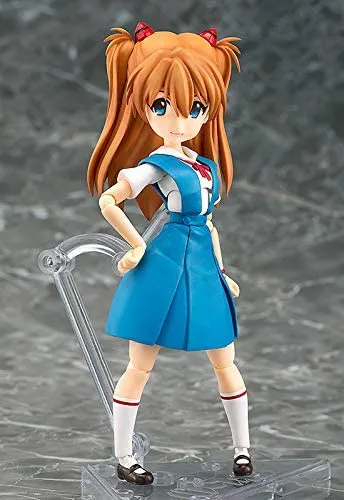 Parfom R! Rebuild of Evangelion Asuka Langley Shikinami School Uniform Ver. Posable Figure