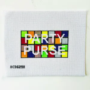 Party Purse Acrylic Purse Canvas