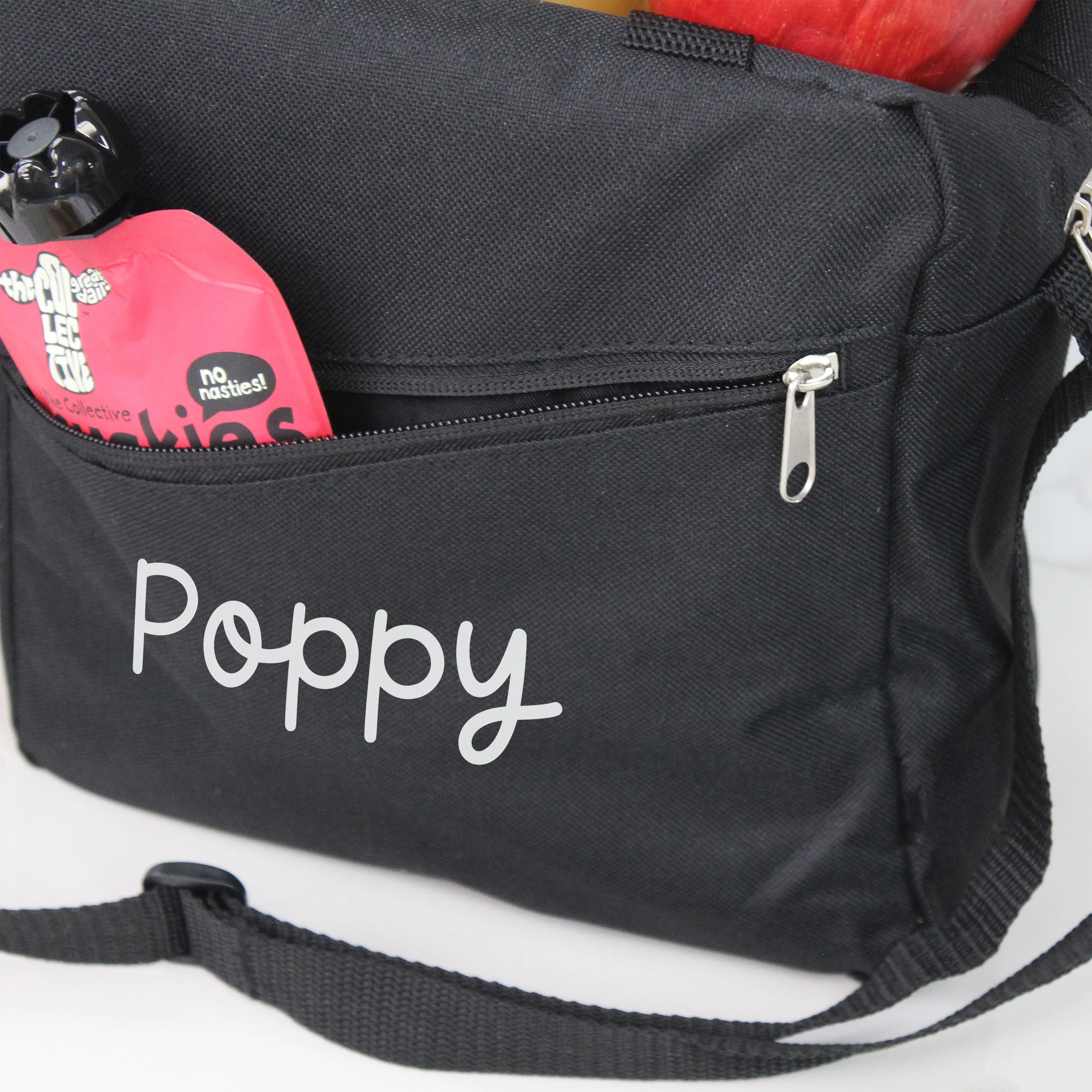 Personalised Kids Insulated Lunch Bag with Shoulder Strap & Carry Handle