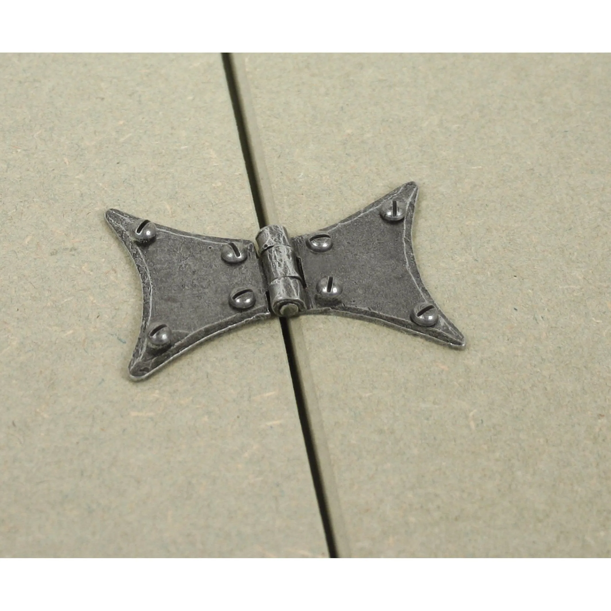 Pewter 3" Butterfly Hinge (pair) | From The Anvil