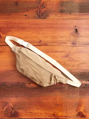 Pig Waist Pouch Bag in Beige