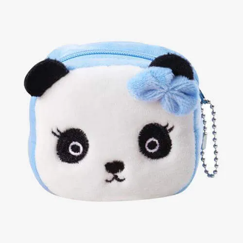 Portable Cute Panda Coin Purse Zipper Money Wallet