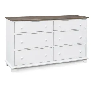 Portland 6 Drawer Dresser