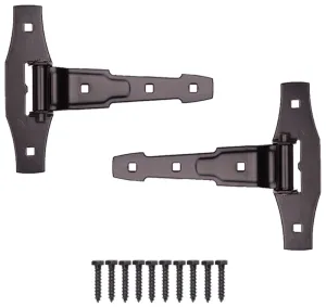 ProSource 33147PKB-PS T-Hinge, Steel, Black, Loose Pin Pin, 180 deg Range of Motion, 55 (Pair) lb :CD 2: QUANTITY: 1