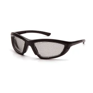 Pyramex® Trifecta Wire Mesh Lens Safety Glasses - SB74WMD