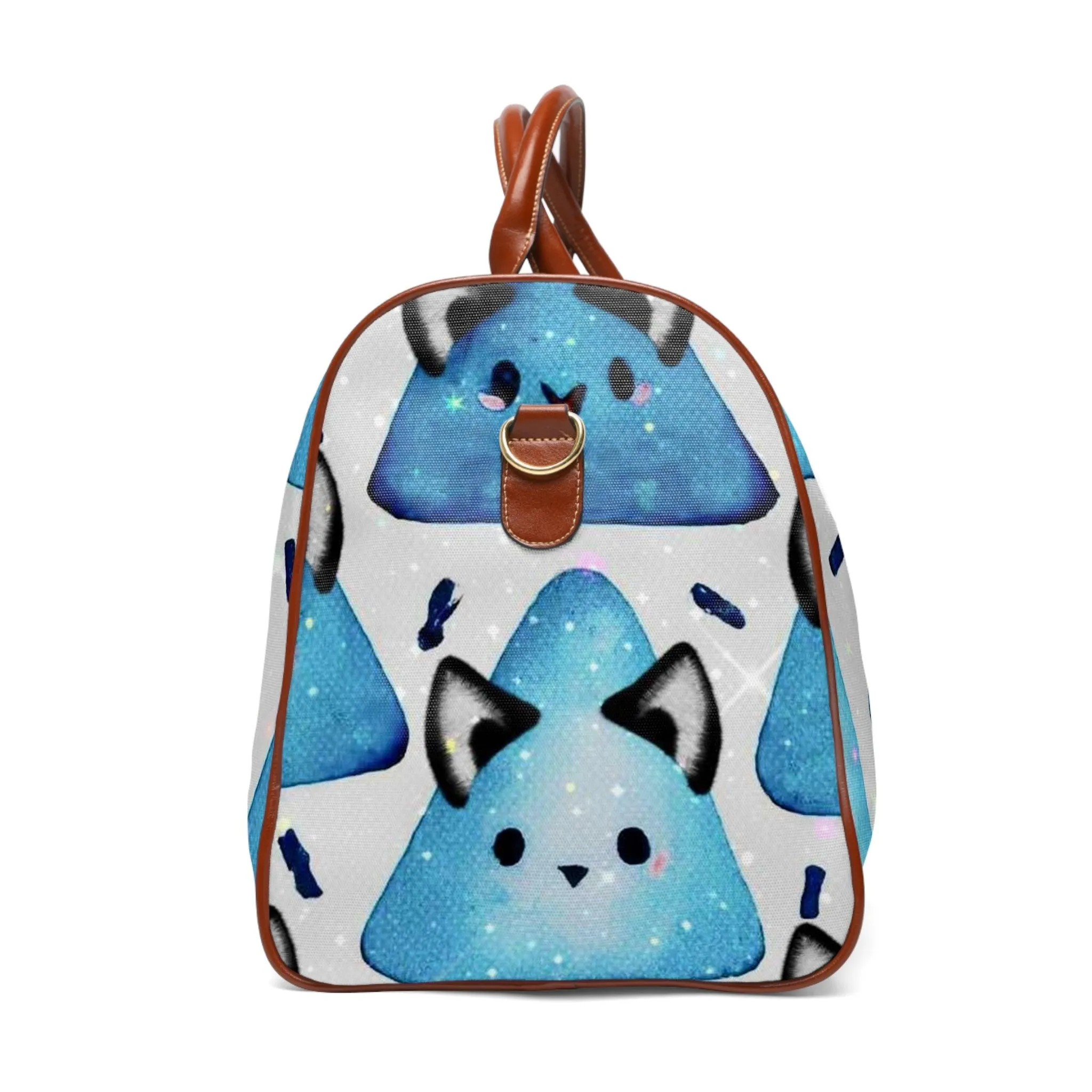 "Kawaii Kitten Meow-angle" Waterproof Travel Bag