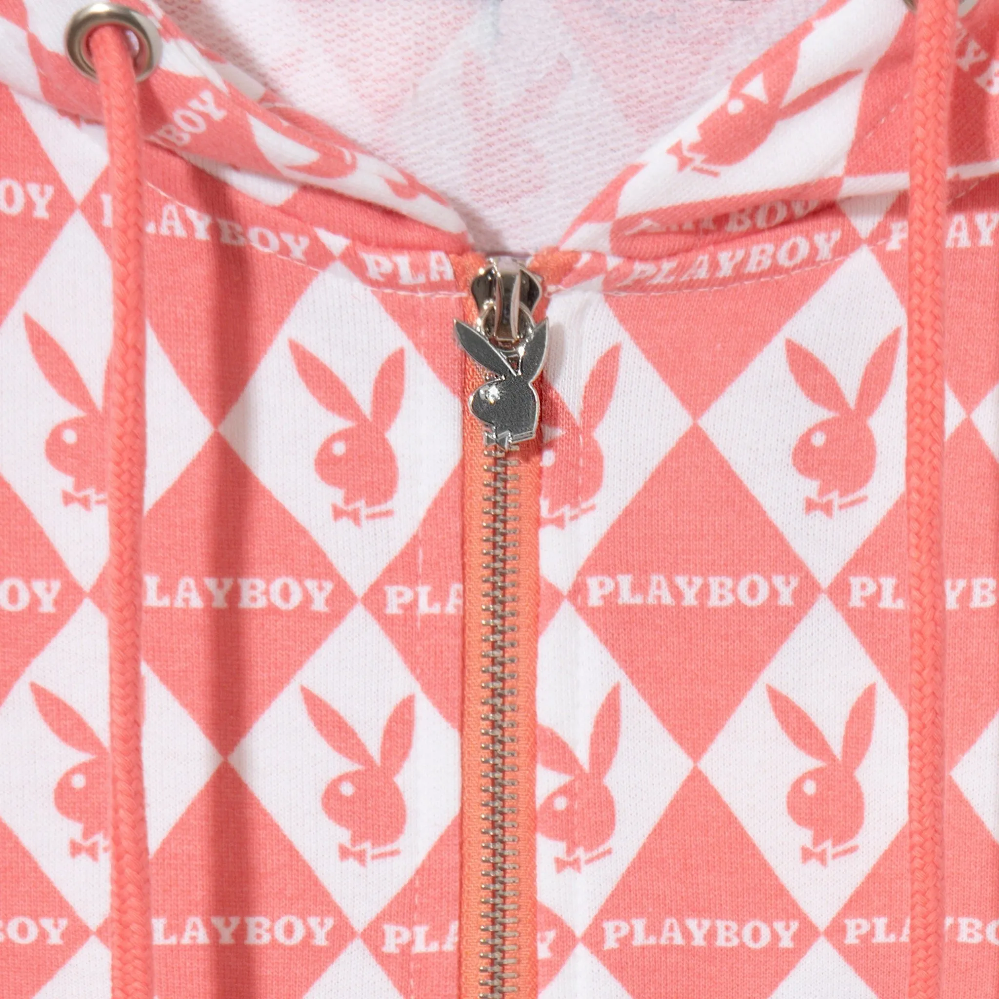 Rabbit Head Oversized Zip-Up Hoodie