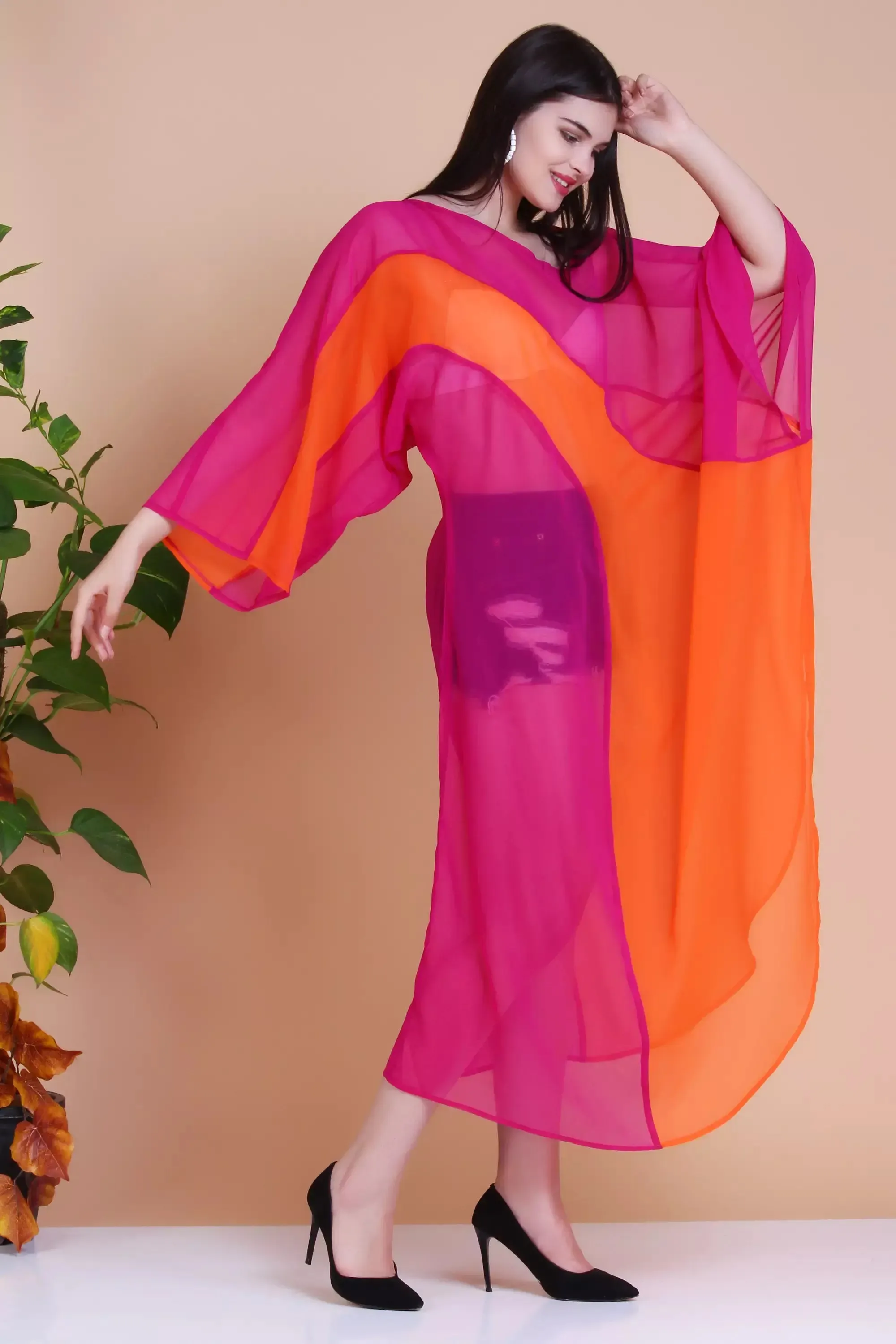 Radiant Rainbow Dreams Kaftan