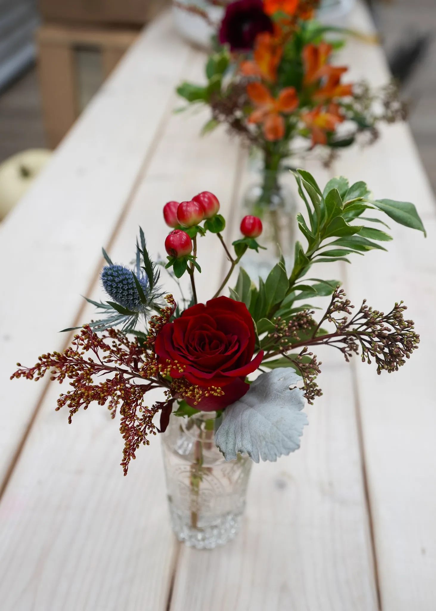 Red Velvet Centerpiece