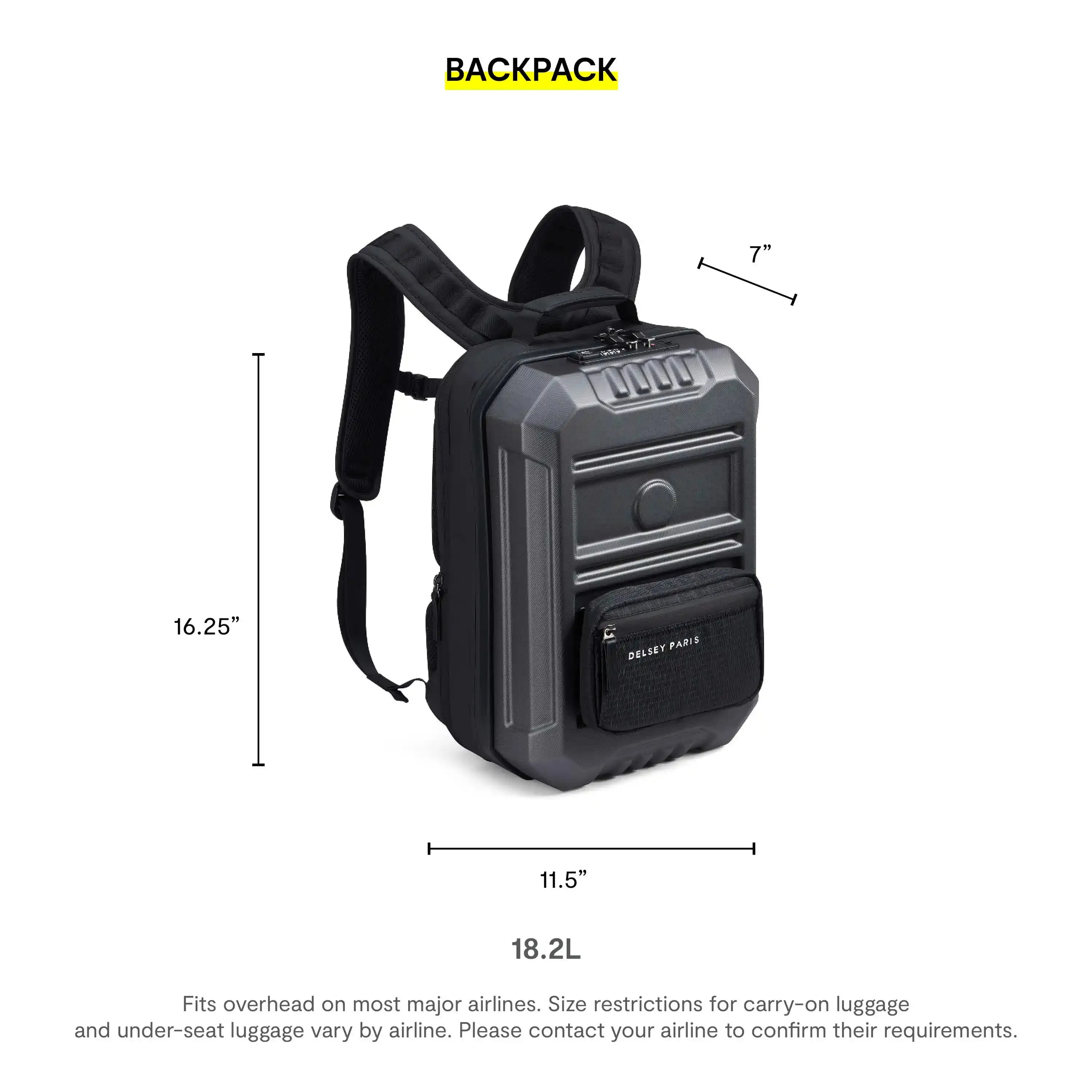 REMPART - Expandable Laptop Backpack