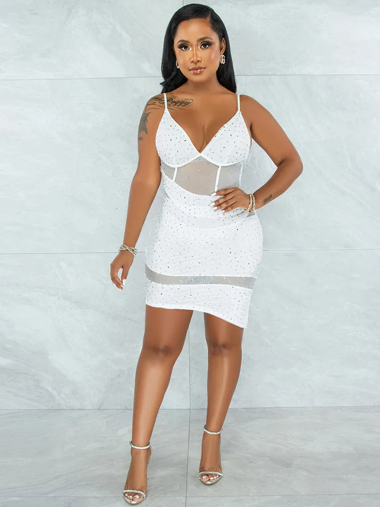 Reversible Strapless Graceful Bodycon Mini Dress