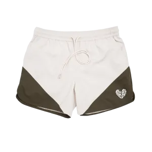 Sail Shorts (Cream/Green)