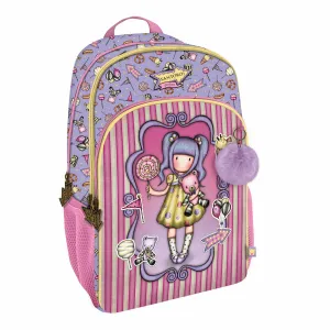 School Bag Gorjuss First prize Lilac 29 x 45 x 17 cm