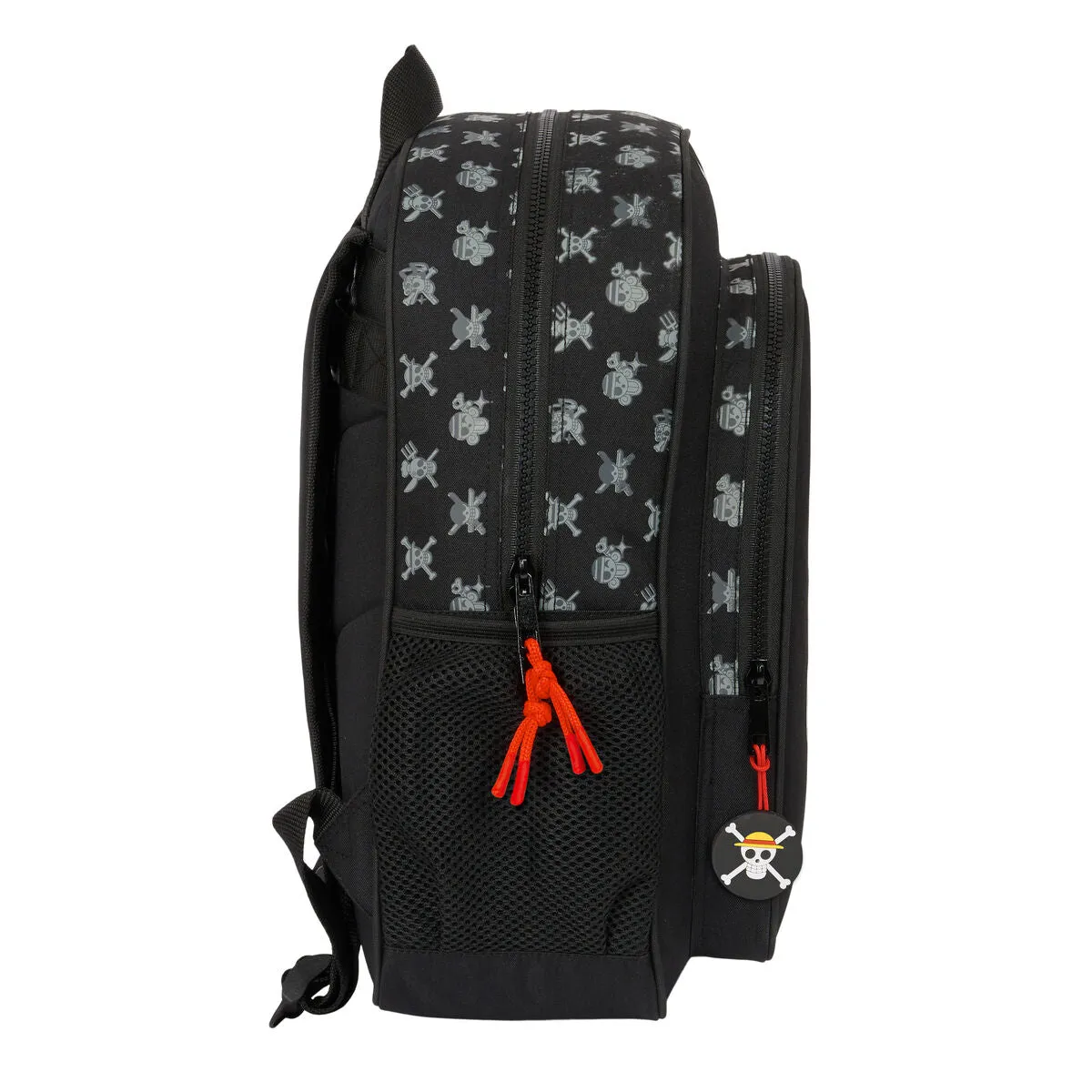 School Bag One Piece Black 32 x 38 x 12 cm