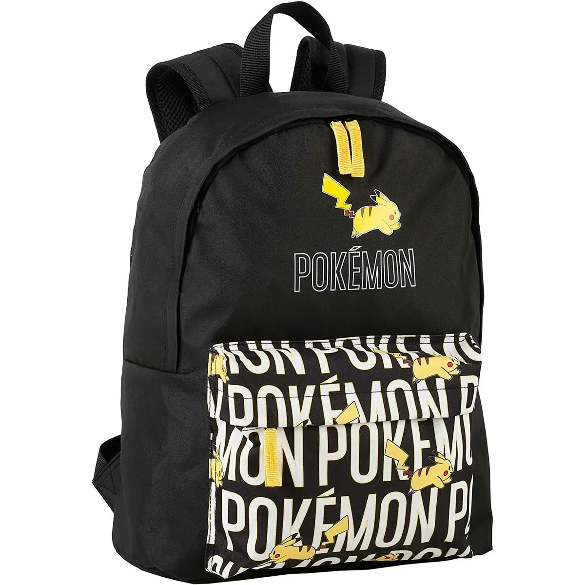 School Bag Pokémon Pikachu Black (41 X 31 X 13,5 Cm)