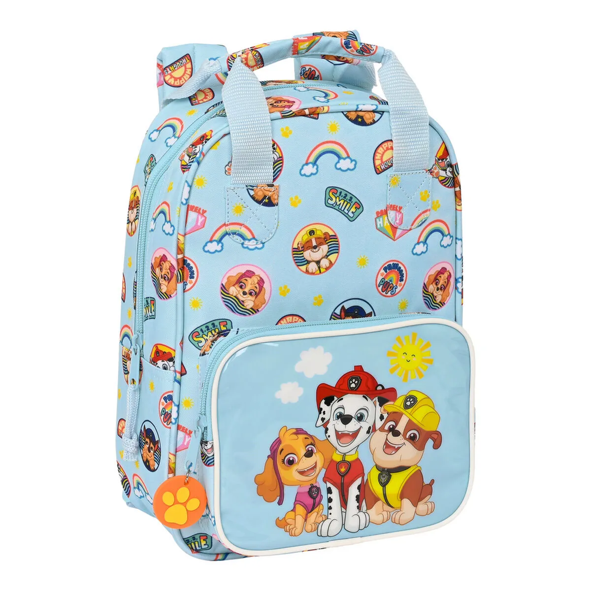 School Bag The Paw Patrol Sunshine Blue (20 x 28 x 8 cm)