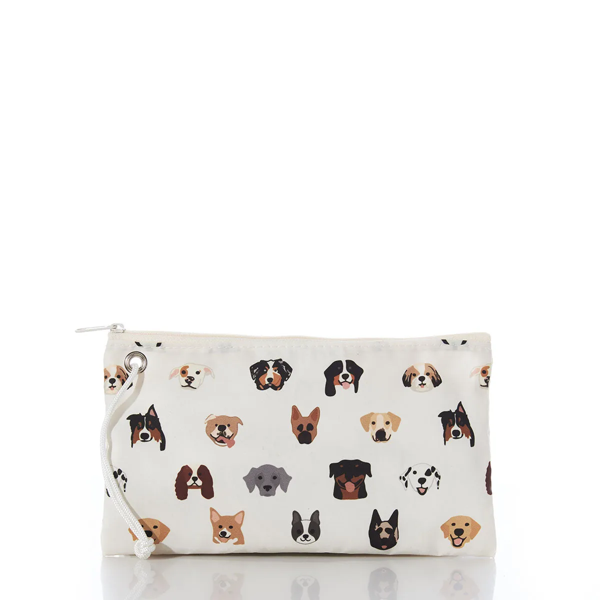 Sea Bags - Popular Pups Print Large Wristlet