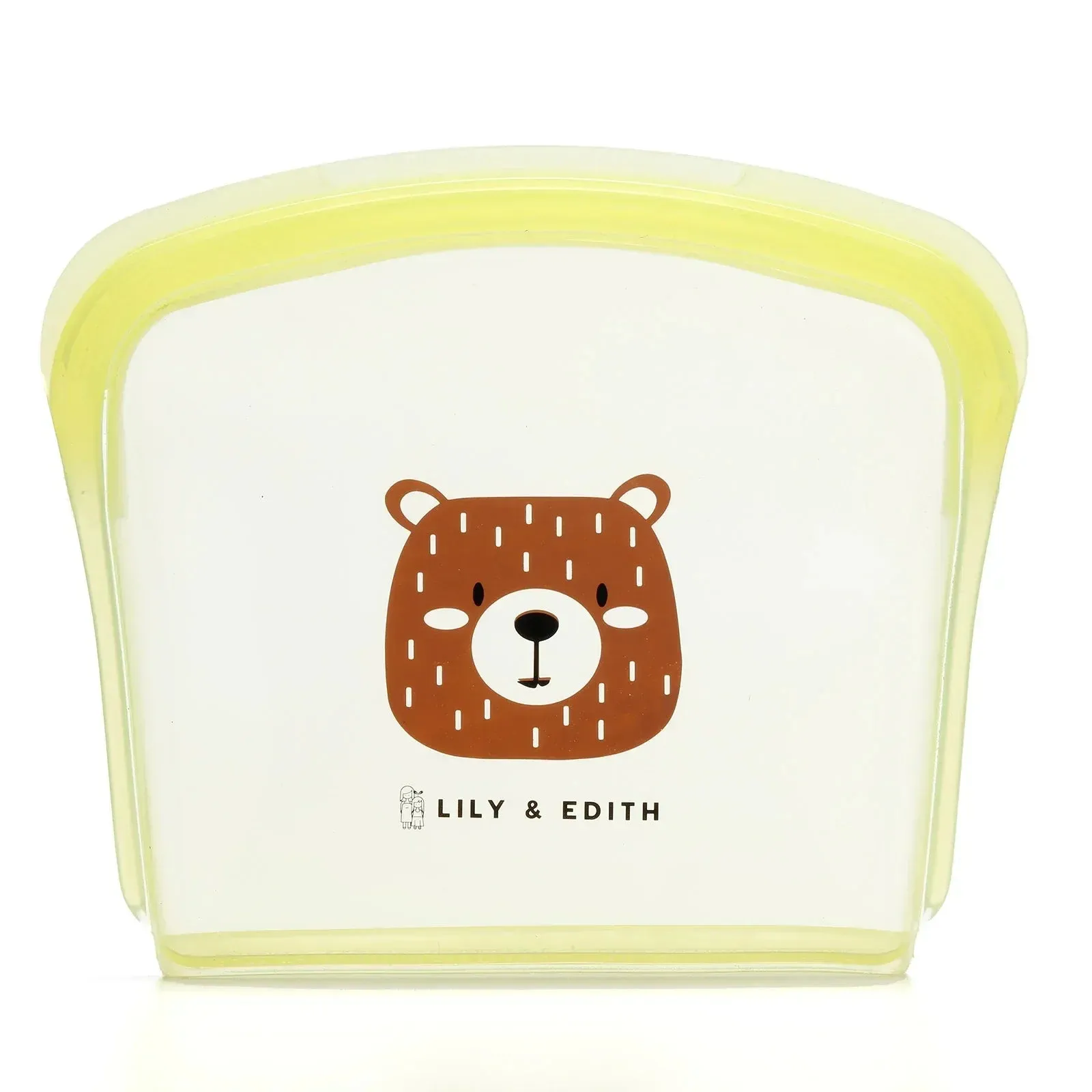 Silicone Reusable Sandwich Bag | Bear