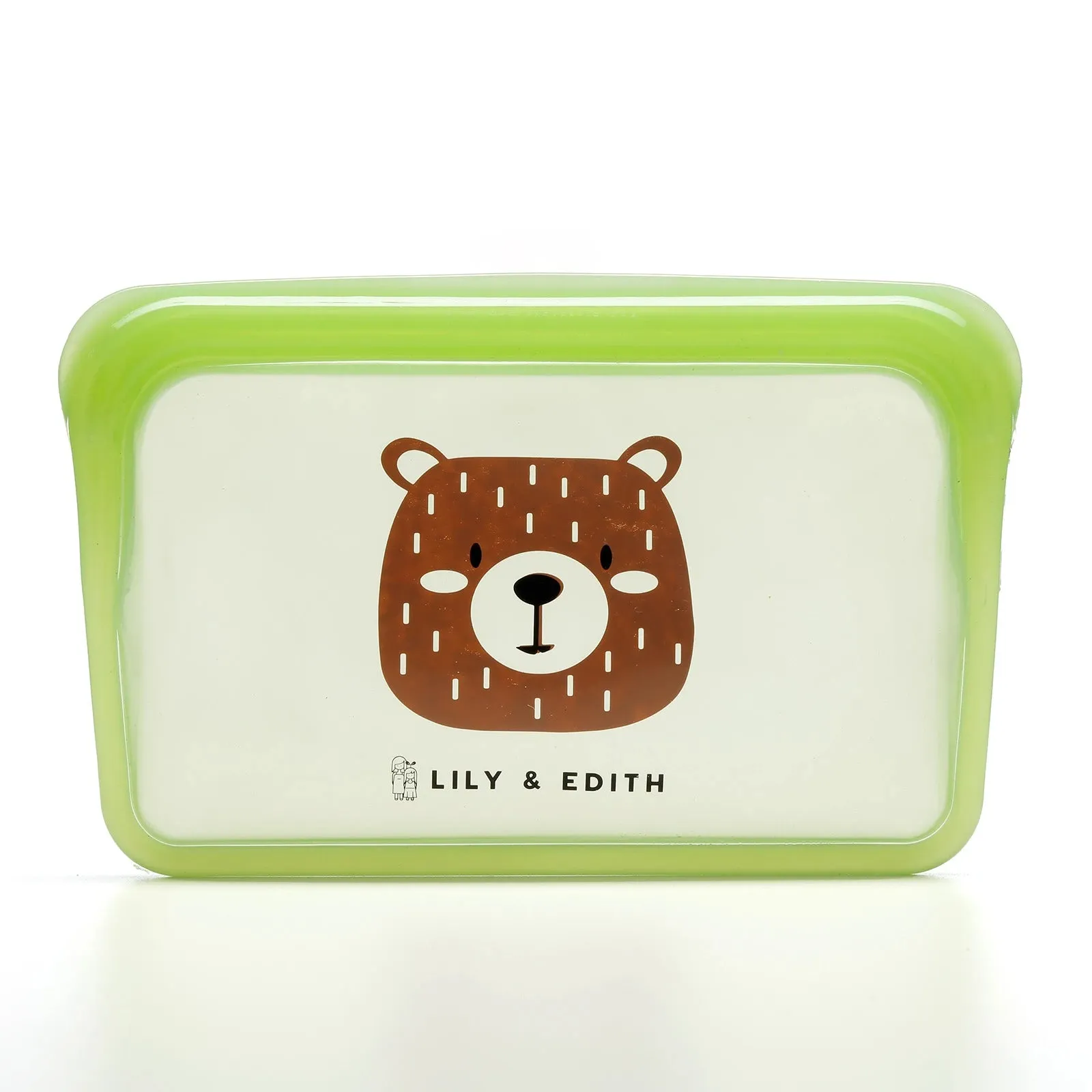 Silicone Reusable Snack Bag | Bear