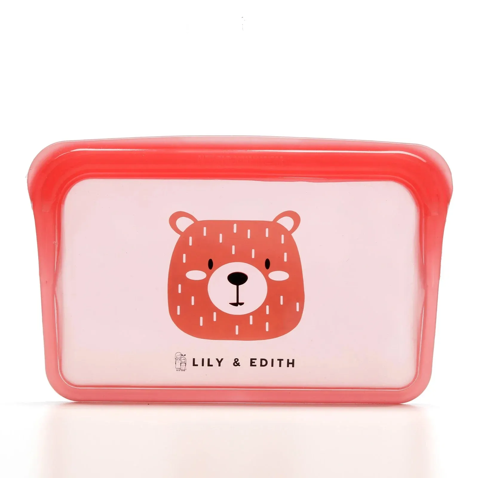 Silicone Reusable Snack Bag | Bear