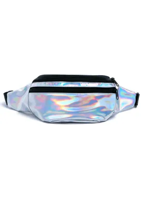 Silver Waist Bag