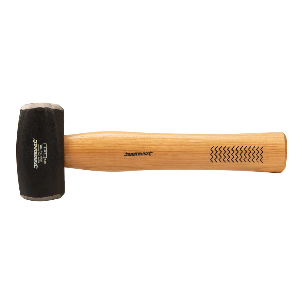 Silverline HA60 Hickory Lump Hammer 2.5lb (1.13kg)