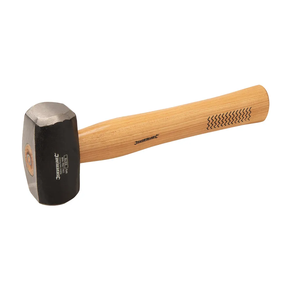 Silverline HA60 Hickory Lump Hammer 2.5lb (1.13kg)