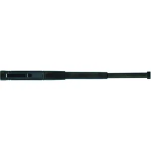 Small Collapsible Baton Black includes Hand Sheath (Clam Version)