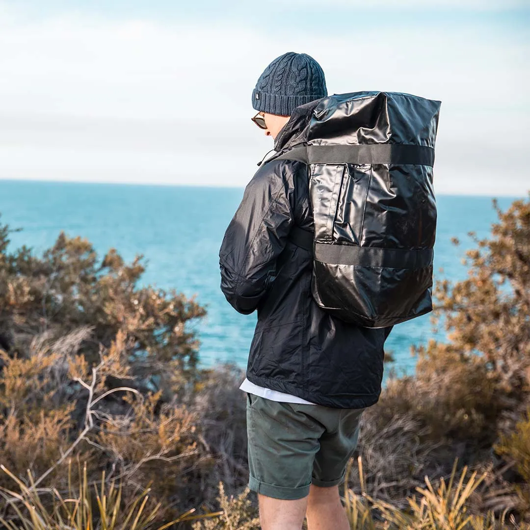 Small Yachtsmans Waterproof Gear Bag - Black