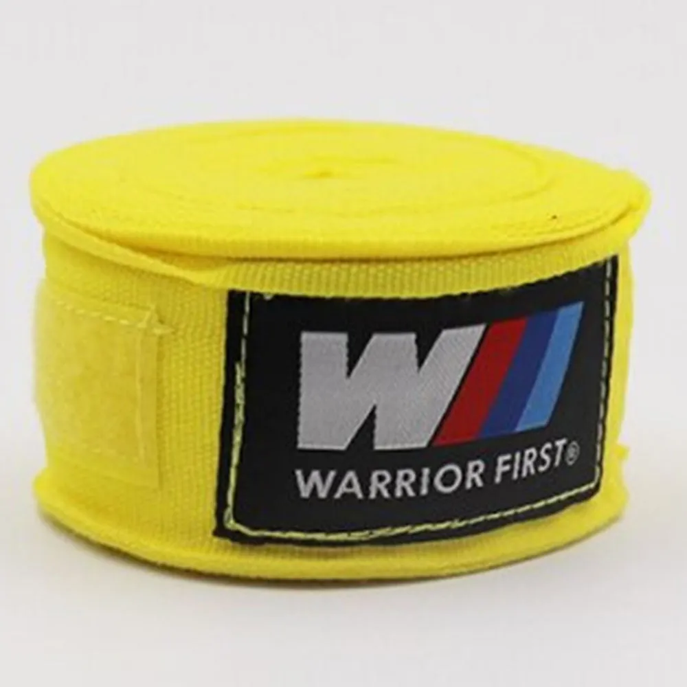 Solid Color Hand Wraps for Boxing, KickBoxing, Muay Thai and MMA - Warrior First 001