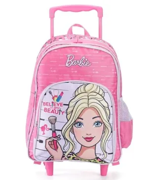 Striders-Barbie School Bag 40cm Trolley -MAT66