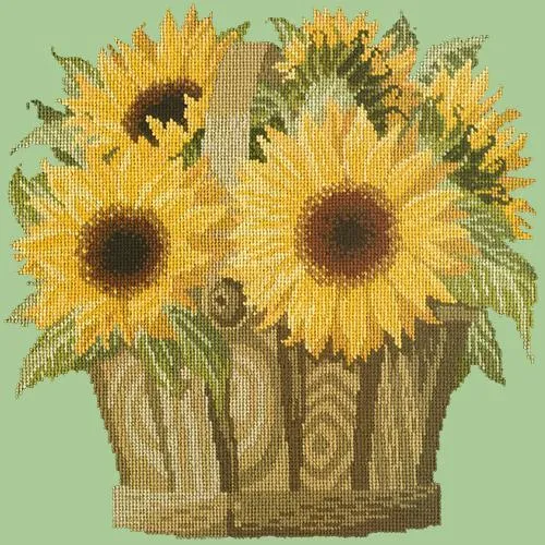 Sunflower Basket