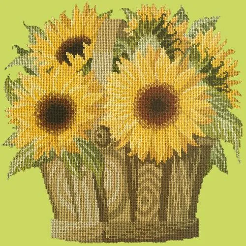 Sunflower Basket