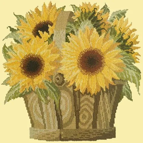 Sunflower Basket