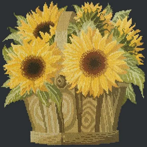 Sunflower Basket