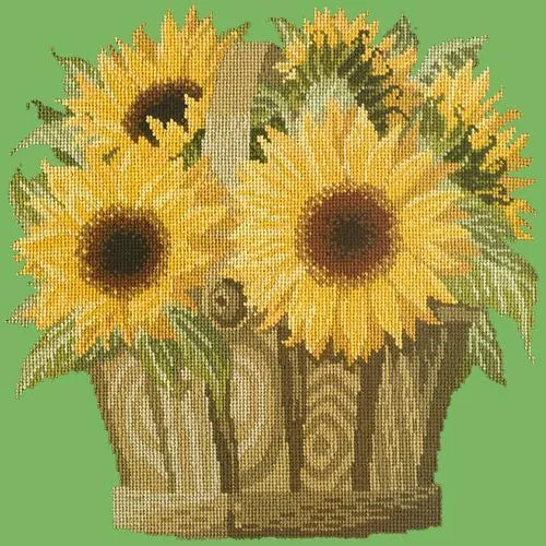 Sunflower Basket