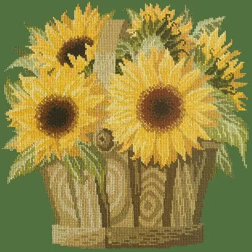 Sunflower Basket