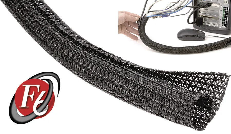 Techflex 2 Inch F6-Self Wrap Sleeving 150FT Black