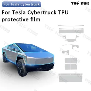 Tesstudio Tesla Accessories Cybertruck ppf TPU Invisible Full Car Paint Protection Film for Cybertruck