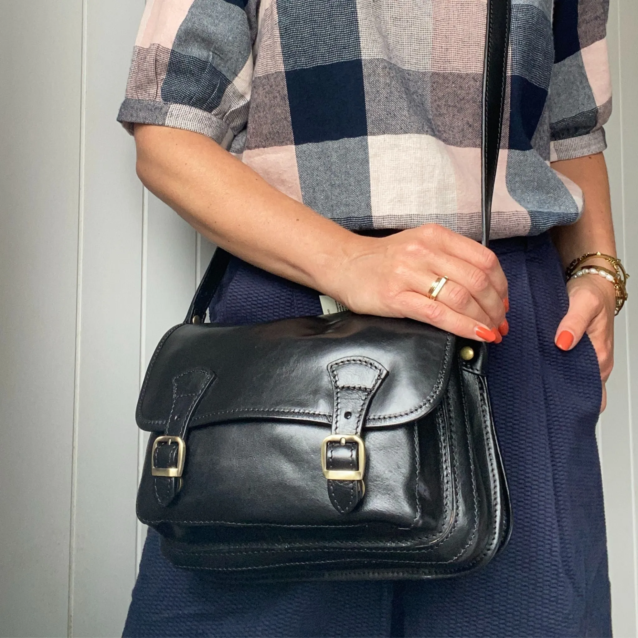 The Classic Leather Satchel