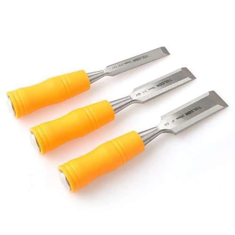 Tolsen Wood Chisel Set 3pcs (13 19 25mm)