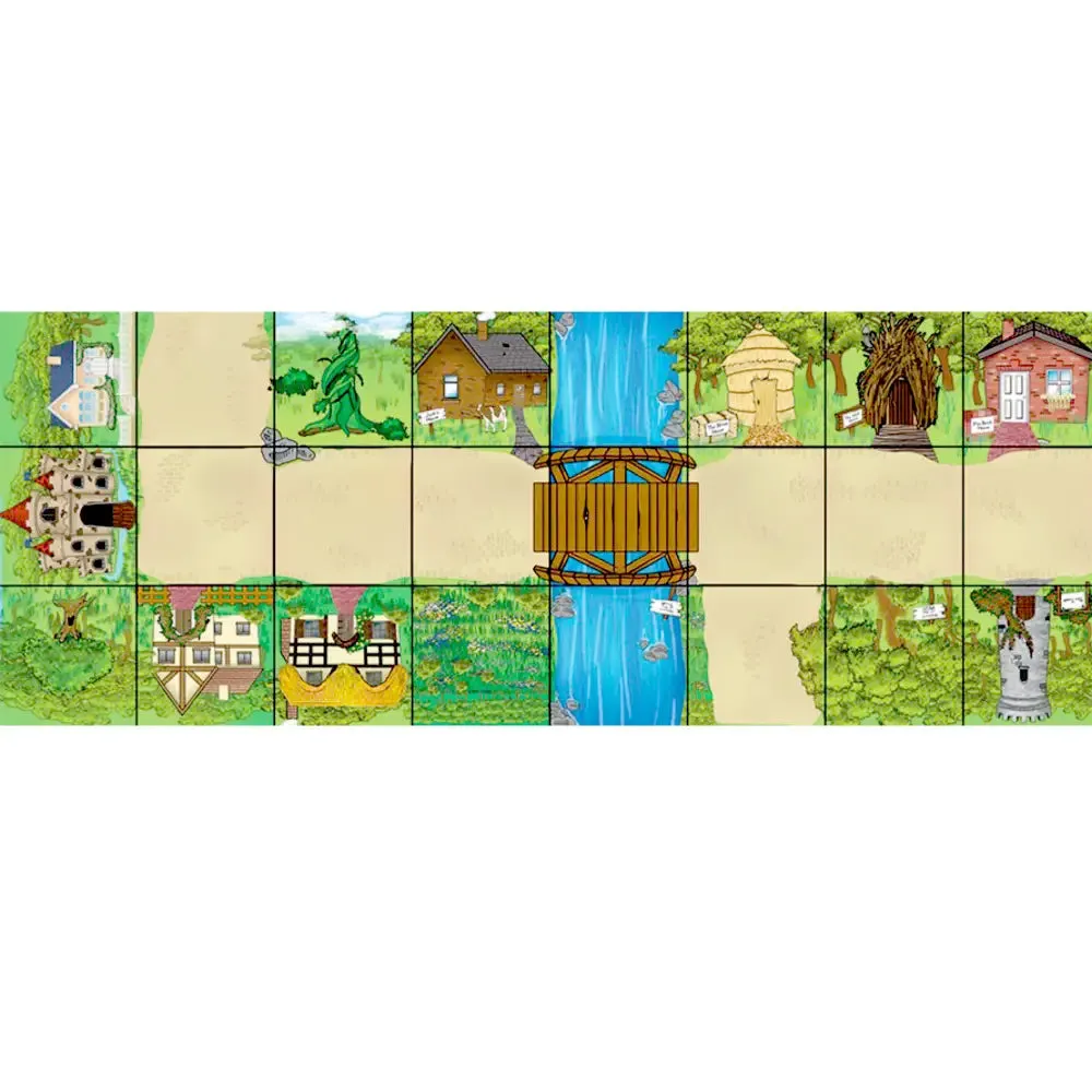 TTS Bee Bot &amp; Blue Bot Fairytale Mat