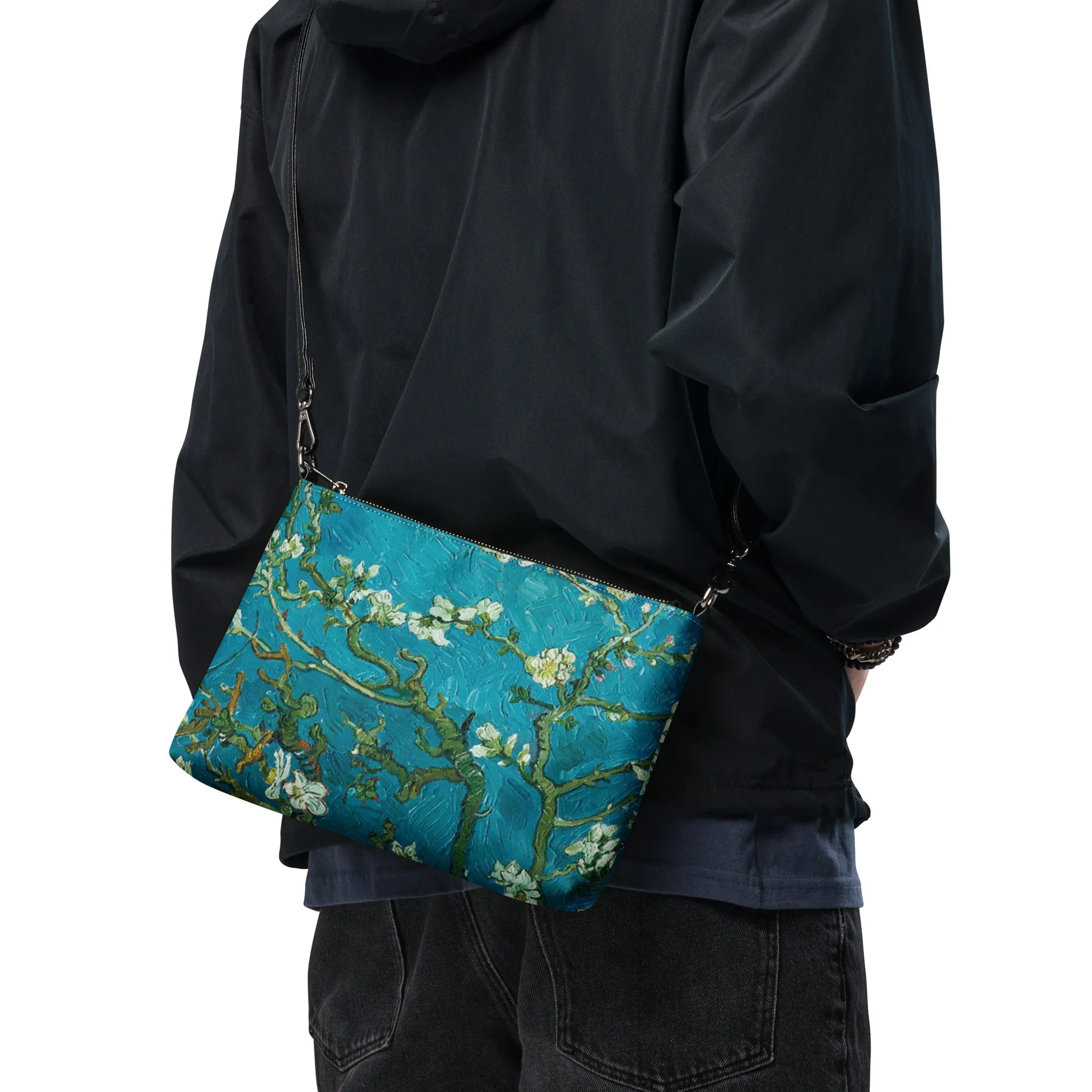 Van Gogh Inspired Almond Blossoms Crossbody bag