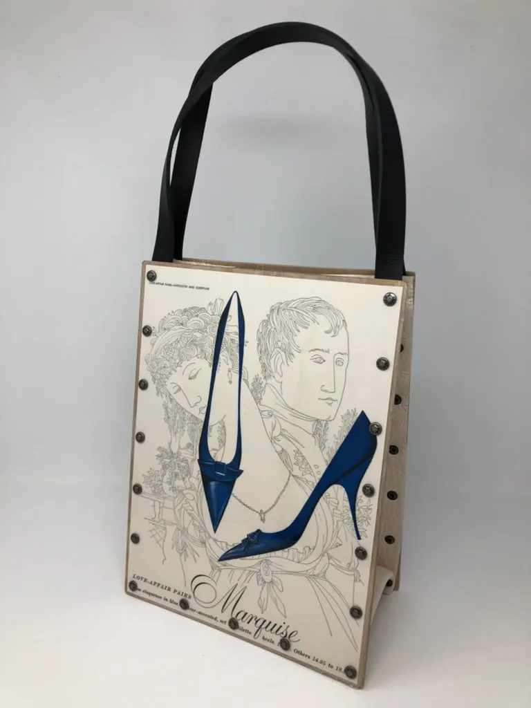 Vintage Graphics Purse - Vogue February 1959 Trifari