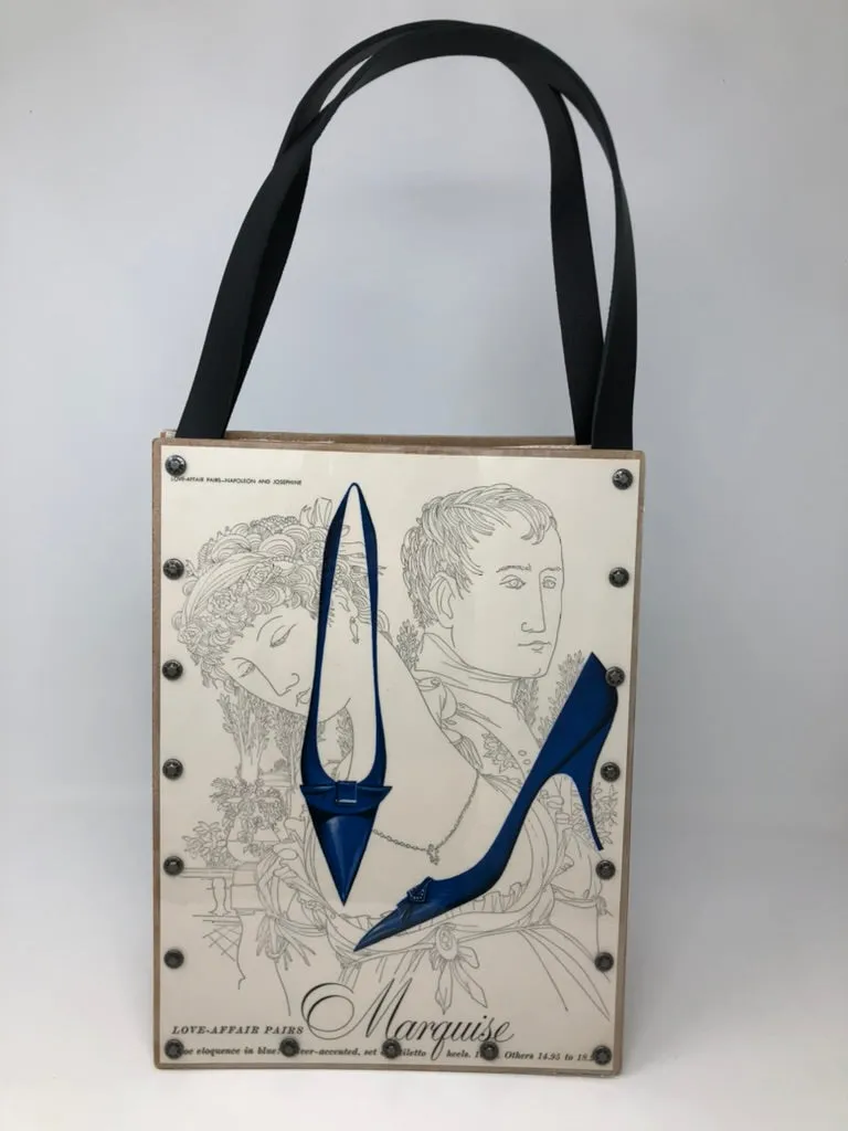 Vintage Graphics Purse - Vogue February 1959 Trifari