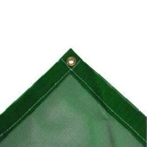 Vinyl Mesh Tarp - Green - 30' x 60'